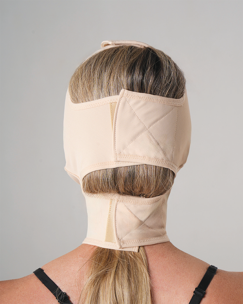 Covered Face Mask with Full Neck Coverage