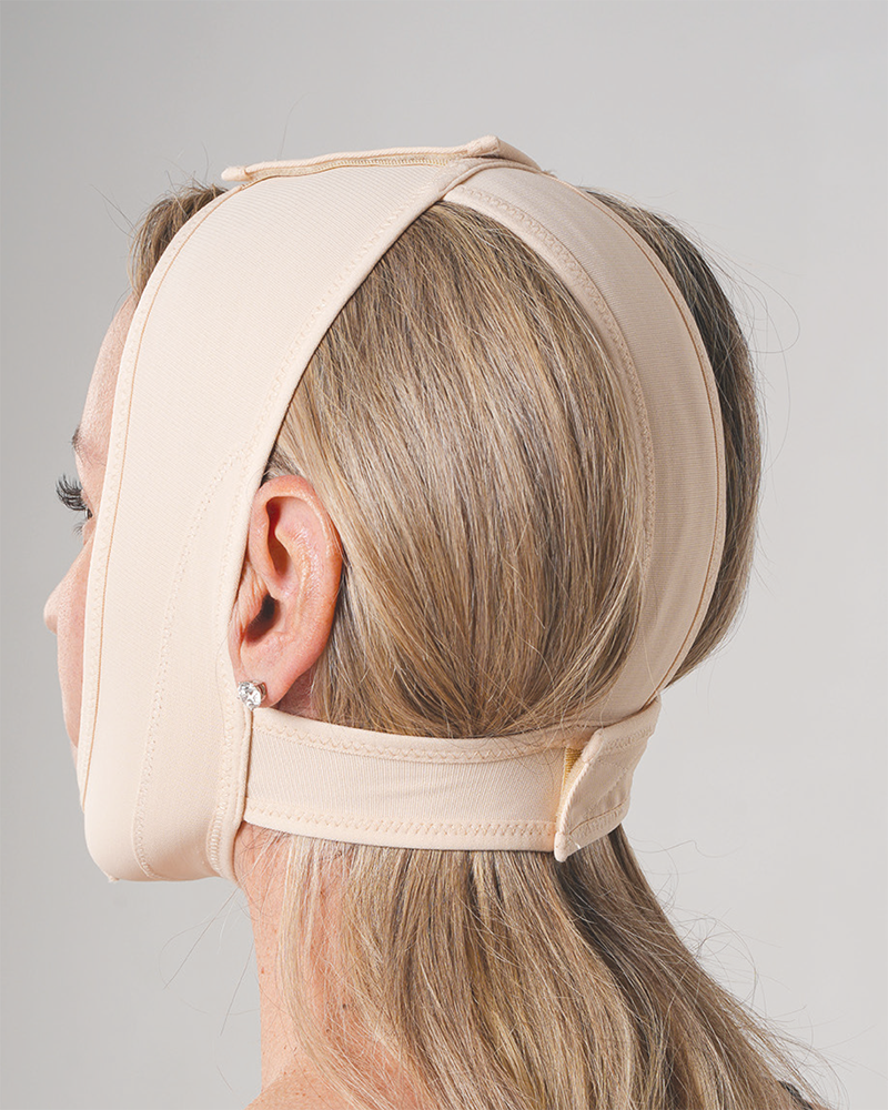 Open Face Mask with Minimal Neck Coverage