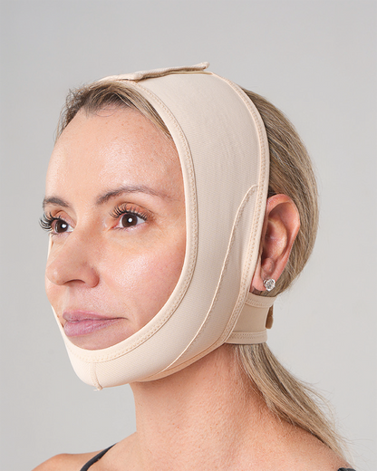 Open Face Mask with Minimal Neck Coverage