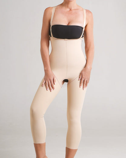 Female Bodysuit with Zipper - Calf Length