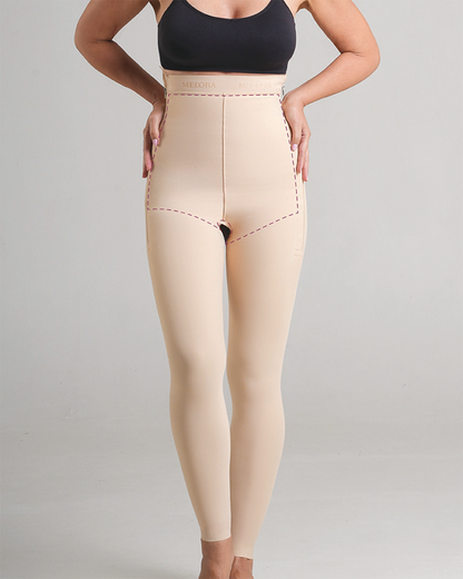 High Waist Female Girdle - Ankle Length